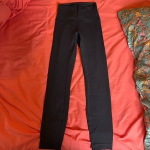 Lululemon wunder train leggings
